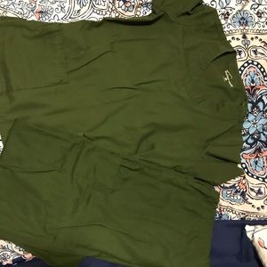 Olive Green Women’s Scrub Set